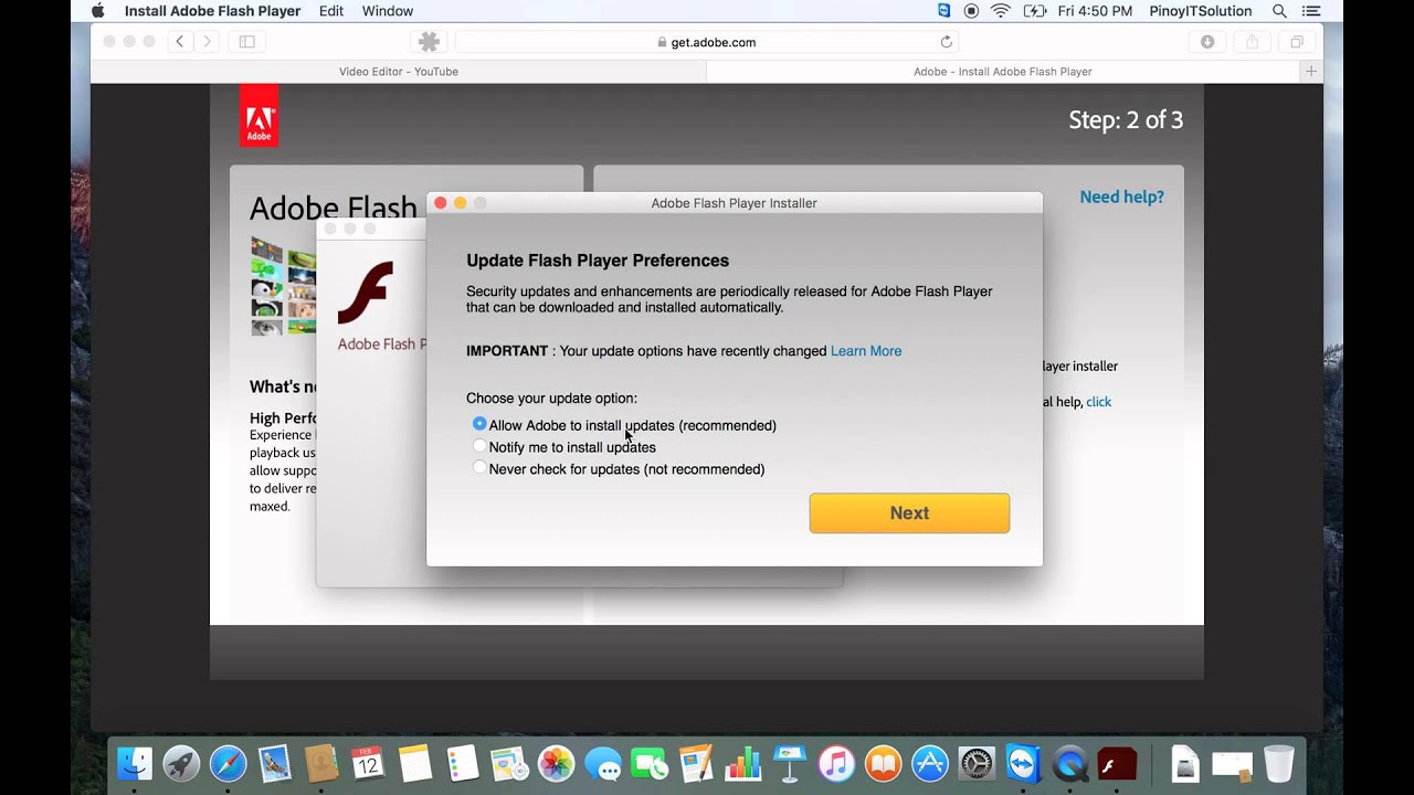 Adobe Flash Os X